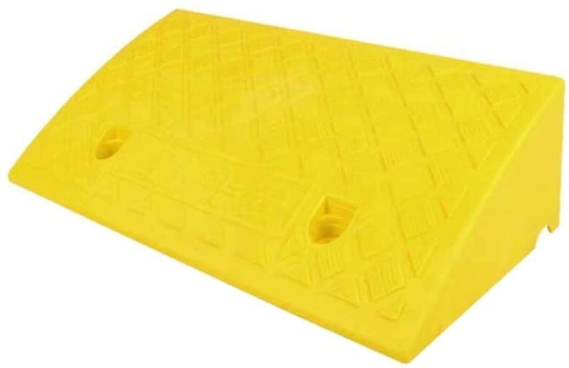 Rampes de trottoir en plastique léger de 11 cm de haut pour fauteuil roulant