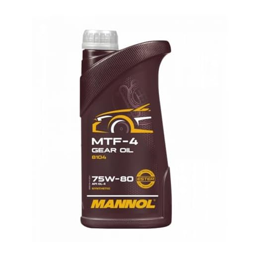 MANNOL 8104 MTF-4 Getriebeoel 75W-80 GL-4 1 L
