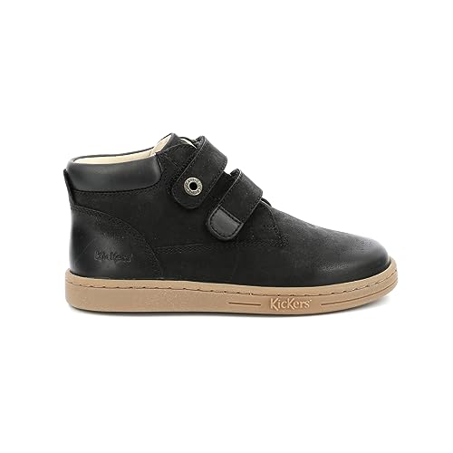 KICKERS Jungen Unisex Kinder TACKEASY Oxford-Schuh, Noir, 18 EU