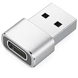 Adaptador USB Tipo-C Fêmea para USB-A Macho OTG Conversor | Conector USB 3.0 para Smartphone, Tablet, Notebook, Carregador e Acessórios