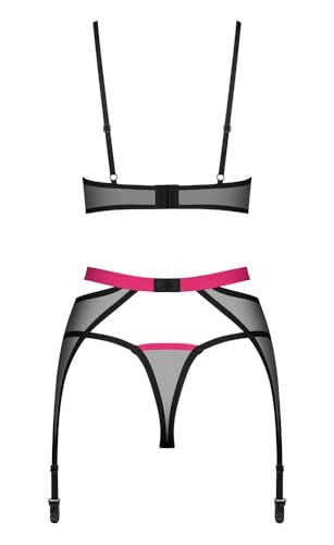 Ensemble Novènes Obsessive noir XS/S pour vos nuits romantiques - 3