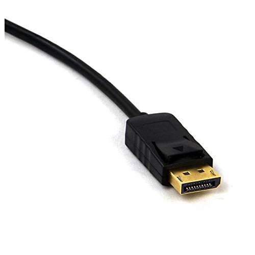 DisplayPort Male To HDMI Female Adapter Cable - 20cm, Gold-Plated, For PC/Monitor Connection (HP/Dell)