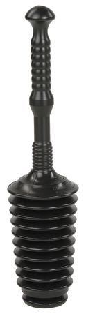 Bellows Plunger, Polyethylene, CupSize5In.