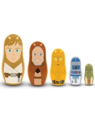 PPW Star Wars Nesting Dolls Jedi and Droids Toy