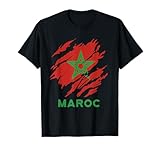 Drapeau Maroc Dima Maghreb T-Shirt
