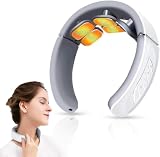 Massaggiatore Collo Cervicale Portatile 6 Teste con Terapia Calore 42°C