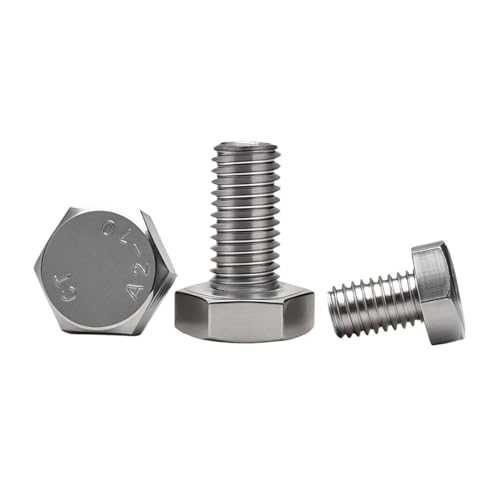 RUOHARD M3 M4 M5 M6 M8 M10 M12 OZplW DIN933 304 XeXX`[ @BlW ZpgbNlW DIYŒ{g(22mm,M5(20Pcs))