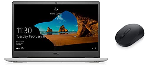 Image of Dell Inspiron 3501 15.6 inchFHD 11th Gen i3 /8GB /1TB HDD /Integrated / Win10+MSO /Soft Mint W /L Mouse MS3320W Black, 2.4 GHz RF W /L or BT 5.0, 1600 dpi, 3 Buttons, Multi-OS
