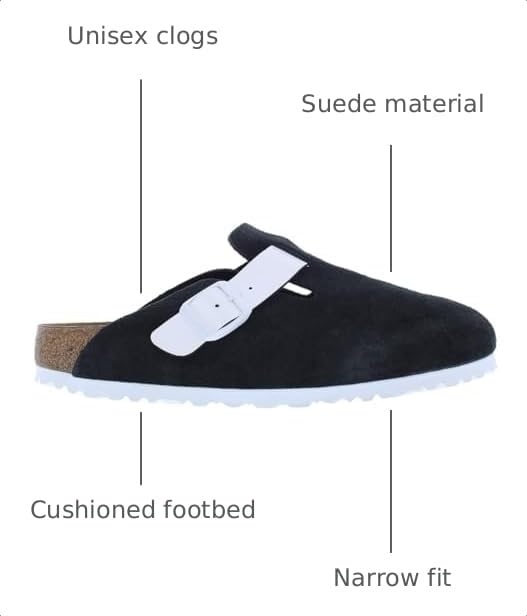 Image of Birkenstock Unisex Boston Soft Footbed Clogs