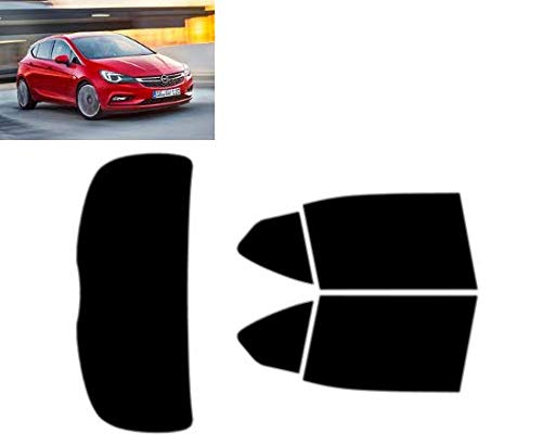 Láminas Solares Precortadas Para BMW X1 5 Puertas 2015+ - 20% Oscuro Ahumado, Protección UV Y Calor