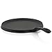 BBQ-Toro - Padella per crêpes in ghisa | Diametro 26 cm I Nero, già stagionata e adatta a piani cottura a induzione, I Pancake Pan per padelle