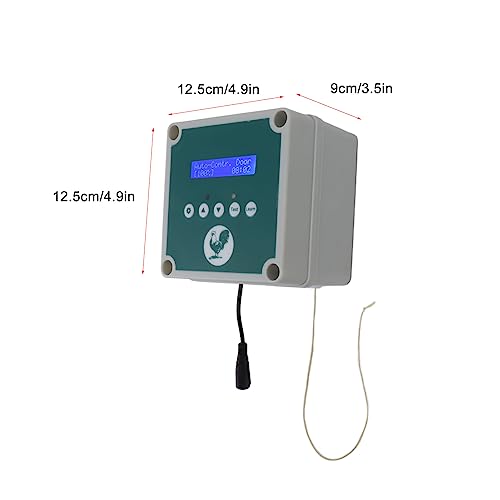 Controlador de puerta de gallinero para proteger aves desde casa con mando 7