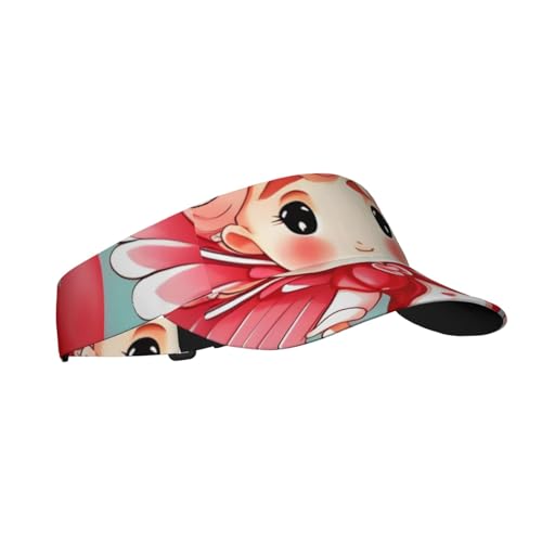 Cute Loving Boysunhat, Adjustable Hollow Cap, &*Breathable, Uv Protection, Suitable for Men and Women. Black2