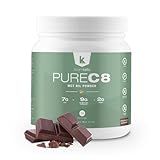 TeamKeto C8 MCT Oil powder –Chocolate Hazelnut Ketogenic MCT Coffee Creamer- Vegan-Friendly, Gluten Free & Made in a GMP Compliant, FDA Registered Facility- Perfect in Coffee Tea & Protein Shakes 270g