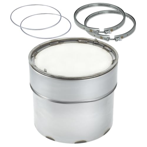DPF Diesel Particulate Filter with Clamps and Gaskets Compatible with Mack - Volvo D11, D13, D16 Replaces 20864127, 21850658, 85000726, Q621938