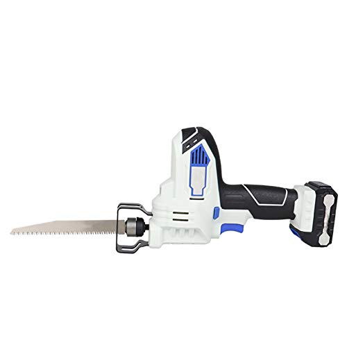 ZZBB Cordless Chainsaw 12v Cordless Electric Lithium Power Tool Portable and Rechargeable Hand Reciprocating Saw Saber Saw Multi-Function Saw Gardening Tool
