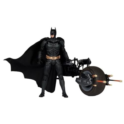 Image of Batpod with Batman (The Dark Knight) DC Multiverse