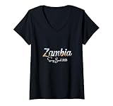Photo Gallery donna vacanze zambia spring break 2025 zambia maglietta con collo a v Photo Gallery donna vacanze zambia spring break 2025 zambia maglietta con collo a v