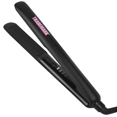 Plancha de Pelo Cosmic Ceramic 1 pulg Negra miniatura 1