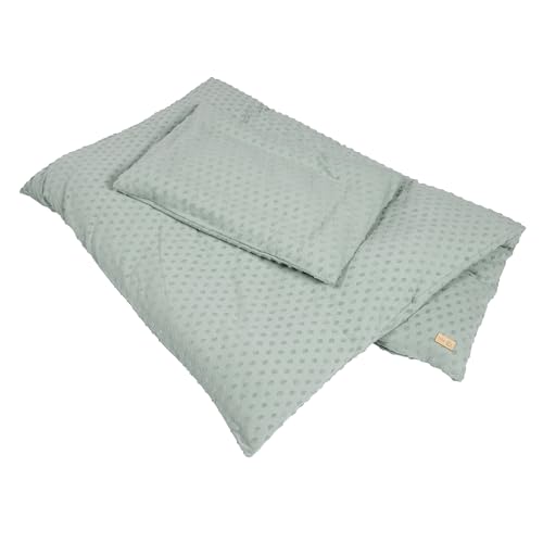 roba Lil Planet Organic Baby Bed Linen Set, 2 Pieces, Duvet Cover 100 x 135 cm + Pillow Case 40 x 60 cm - Image 2