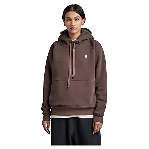 G-STAR RAW Women's Sweats Premium Core 2.0 Hooded Sweater, Braun (Chocolat...