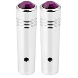 GG Grand General 93054 2-1/4 inches Chrome Aluminum Toggle Switch Extension with Purple Jewel,