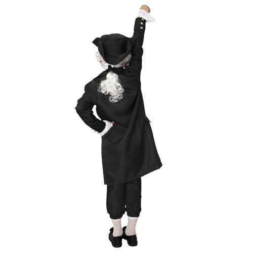 Image of Colonial Costume Boys 18th Century Traditional America Cosplay Costume Performance and Events