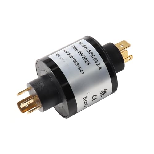 Bague collectrice SRC032-4 pour transmission rotative de signal - 4