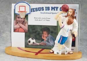 Amazon.com - Jesus is My Coach - Basketball Photo Frame and Statue