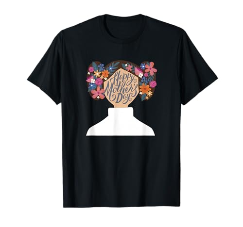 T-shirt Star Wars Princess Leia coton premium haut de gamme fête des mères