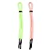 Produktbild GERNEO®  ORIGINAL Olympia III  schwimmfähiges Sport Brillenband Neopren  leuchtet im Dunkeln  gelb & rosa  verstellbar mit Kabelzug  wasserfestes Sportbrillenband & fester Halt für Wassersport