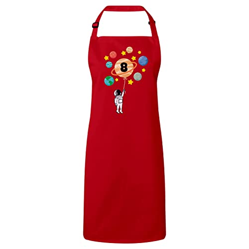 Tablier cuisine astronaute 8 ans espace galaxie pour enfant