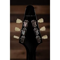 Epiphone Flying V Ebony · Guitare électrique - Les Beatles, Paul McCartney, John Lennon, RIngo Starr, George Harrison Epiphone Flying V Ebony · Guitare électrique – Image 4