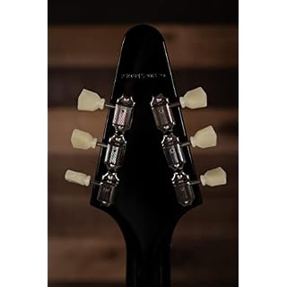 Epiphone Flying V Ebony · Guitare électrique - Les Beatles, Paul McCartney, John Lennon, RIngo Starr, George Harrison Epiphone Flying V Ebony · Guitare électrique – Image 4