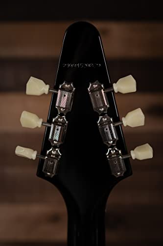 Epiphone Flying V Ebony · Guitare électrique - Les Beatles, Paul McCartney, John Lennon, RIngo Starr, George Harrison Epiphone Flying V Ebony · Guitare électrique – Image 5
