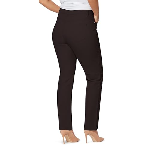 Image of Gloria Vanderbilt Womens Amanda Classic High Rise Tapered Jean Plus Size