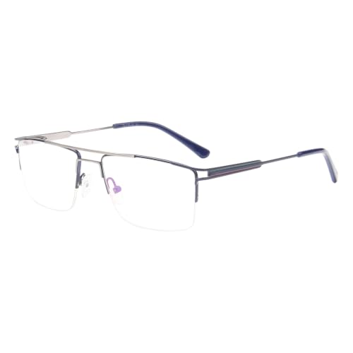 Image of Ted Smith Unisex Rectangle Prescription Eyeglass Frame