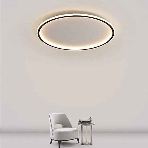 Plafond LED dimmable rond 78cm avec télécommande pour chambre - 4