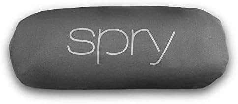 Spry Recovery Pillow - Supportive, Contouring Pillow with Adaptive Flo-Form Technology (Gray, Recovery Roll)