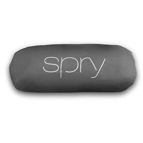 Spry Recovery Pillow - Supportive, Contouring Pillow with Adaptive Flo-Form Technology (Gray, Recovery Roll)