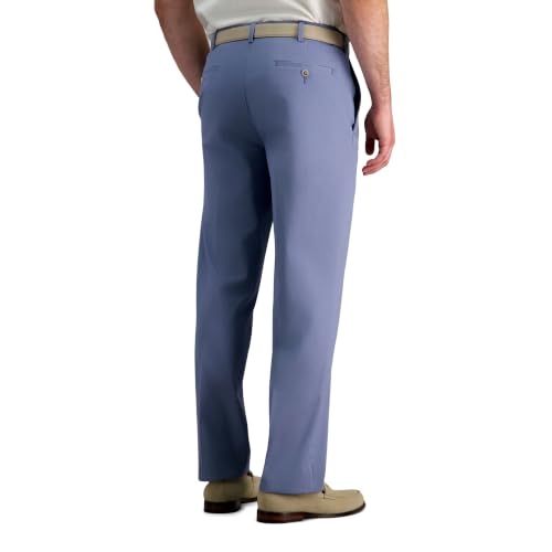 Image of Haggar Men's Classic Fit Premium No Iron Khaki Pant
