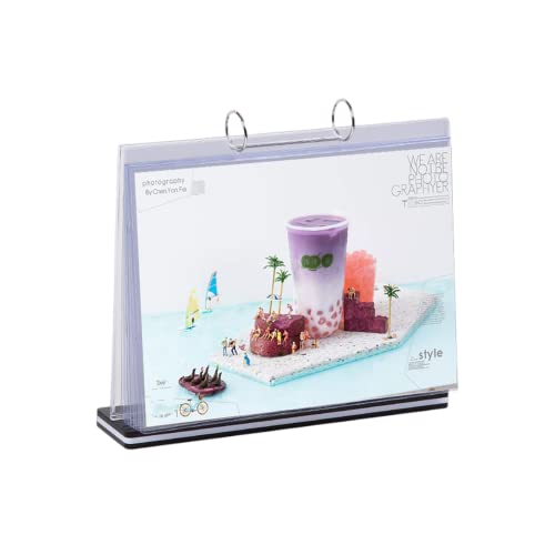 Support de panneau en acrylique transparent double face à haute stabilité