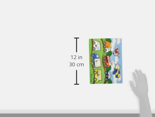 Melissa & Doug Vehicles Wooden Peg Puzzle (8 Pcs) #TOP7