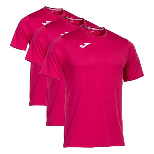 T-shirt Joma Combi fuchsia XL lot de 3 pour éviter la sueur