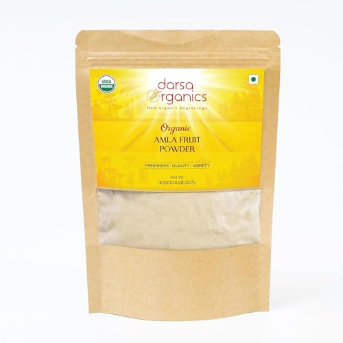 Darsa Organics Amla Powder (8oz) – Vitamin C Rich
