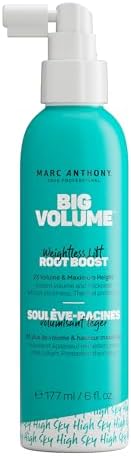 Marc Anthony Big Volume Root Lifting Spray for Fine & Thin Hair - Lightweight Hair Volumizer & Thickening Hair Styling Spray with Maximum Hold for Bounce - Frizz-Free & Sulfate-Free Hair Care Products