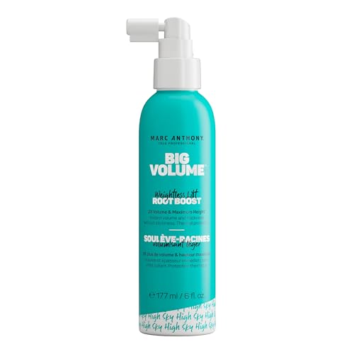 Marc Anthony Big Volume Root Lifting Spray for Fine & Thin Hair - Lightweight Hair Volumizer & Thickening Hair Styling Spray with Maximum Hold for Bounce - Frizz-Free & Sulfate-Free Hair Care Products 6 fl oz