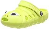 grüne raupe schmetterling Mit weichem Fußbett Beco Unisex-Kinder Raupe Clogs, Grün (Grün 8), 24 EU
