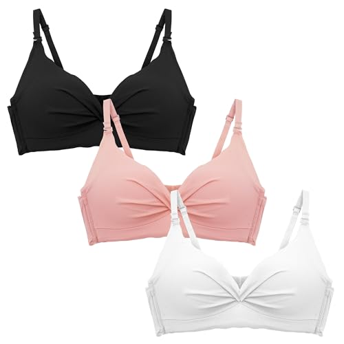 Brasier transpirable para adolescentes Happy Cherry top deportivo sin costuras con copa suave