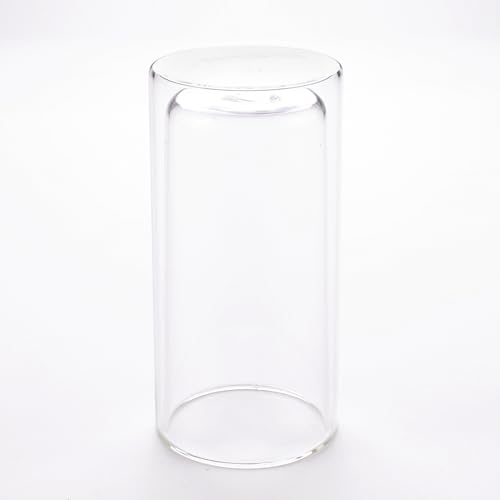 Image of UMAI Double Wall Borosilicate Glass Coffee Mug (Set of 2) 250ml | High Thermal Resistance | Microwave & Dishwasher Safe | Gifting Pack for Friends /Family /Couples | Transparent Tea Cups Saucers.